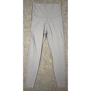 Nike Yoga Dri-FIT High Waisted Leggings Gray Heather XS CZ9140-068 Pants